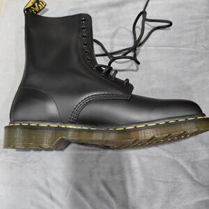 Dr. Martens 1490 Black Leather Boots